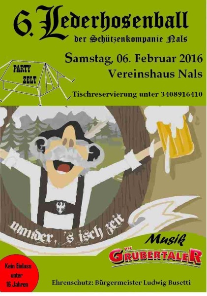 Lederhosenball Nals 2016