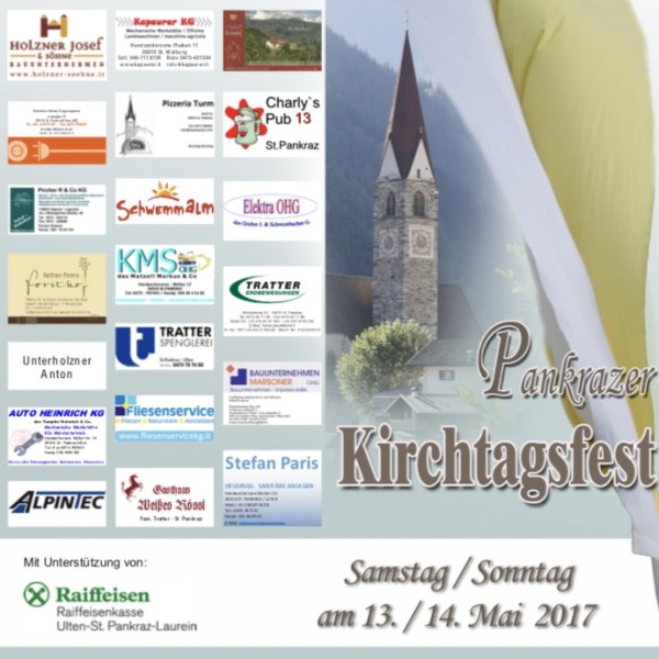 Flyer - Pankrazer Kirchtag.