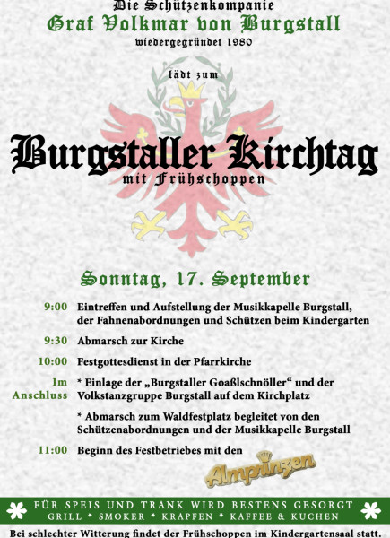 2017_Burgstall_Fluglatt Burgstaller Kirchtag