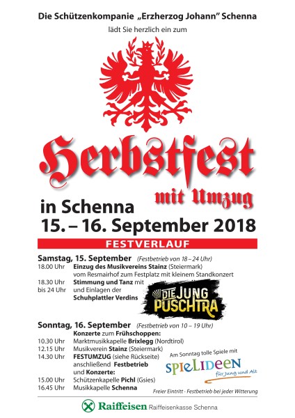 Herbstfest 2018 - Flugblatt 1