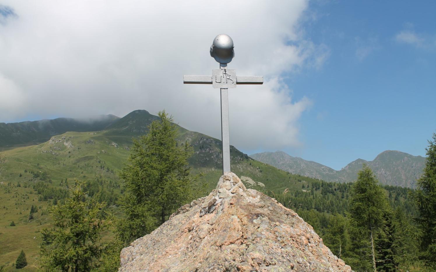 2015_Algund Malga Colo Süd Front Welsch Tirol_Gedenkkreuz Standschützen (6)