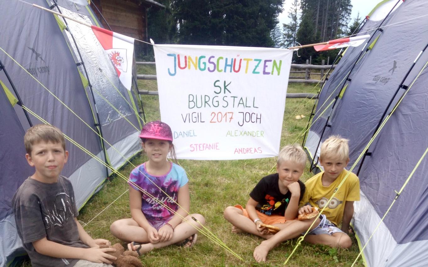 2017_Burgstall Lana Vigiljoch_Sk Burgstall Jungschützen Zeltlager (1)