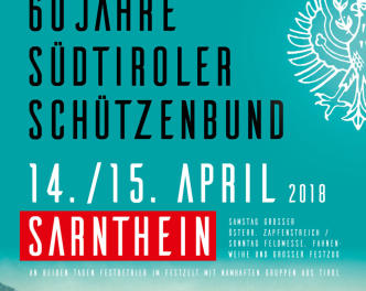 Einladung Landesfest 60 Jahre SSB in Sarnthein 2018