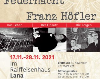 Franz Höfler Ausstellung 60 Jahre Feuernacht